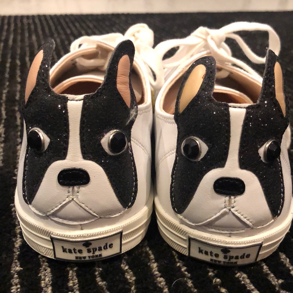 Kate Spade white tennis sneakers